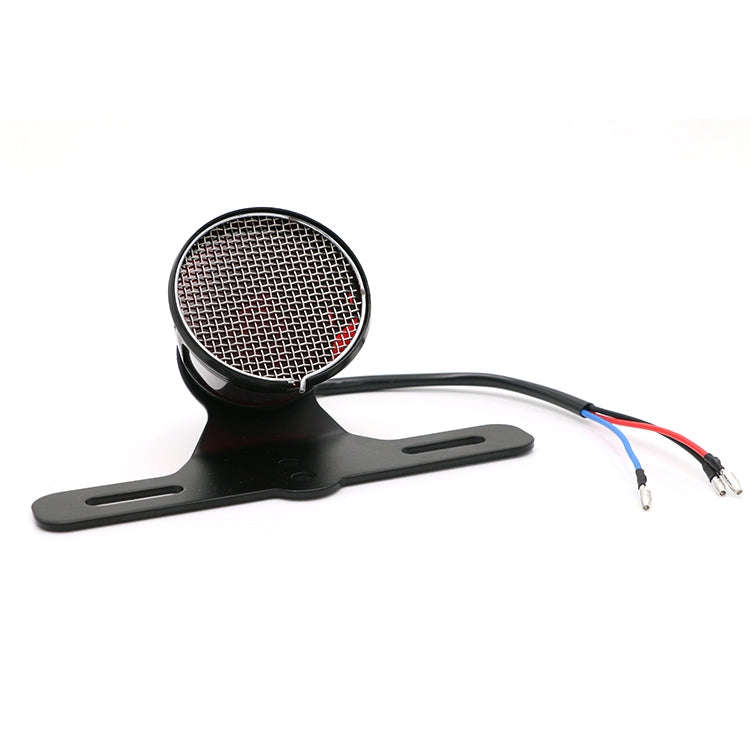 Motorcycle Retro Modified Universal Metal Brake Light LED Tail Light