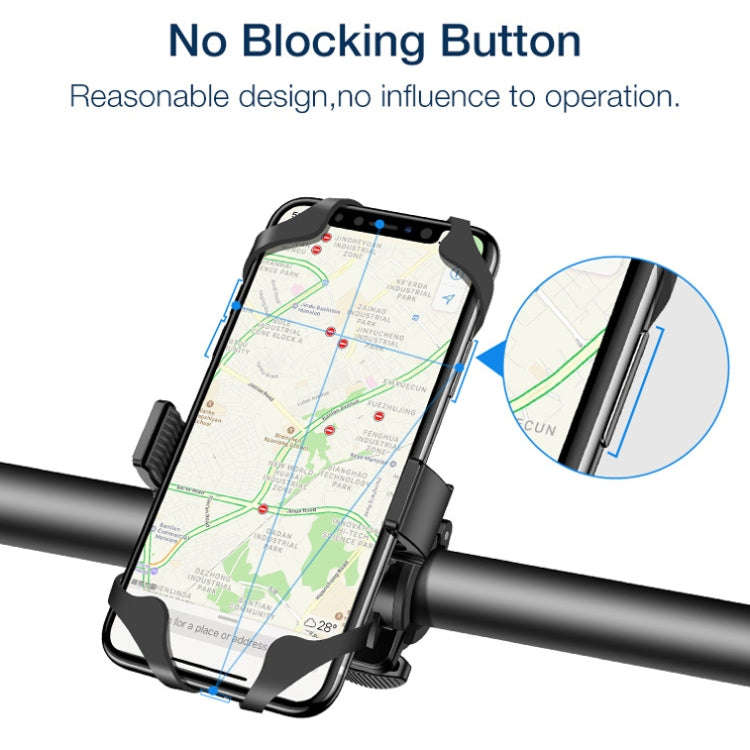 Bicycle Strap Mobile Phone Holder Bicycle Mountain Bike Phone Holder(Strongly Chuck Type)