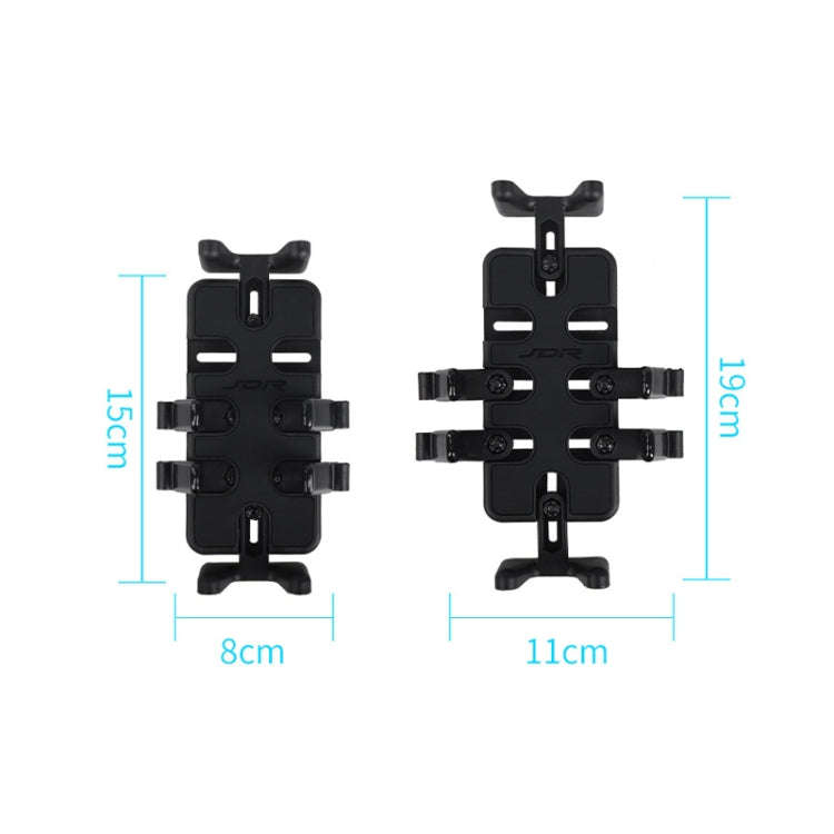 Motorcycle Multi-Function Mobile Phone Holder Adjustable Universal Locomotive Riding Anti-Shake F...