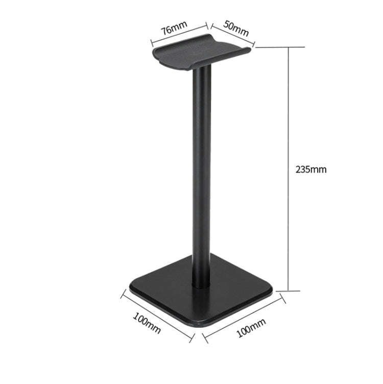Headphone Holder Aluminum Alloy Internet Cafe Computer Headphone Stand Hanger Hook Display Shelf(...