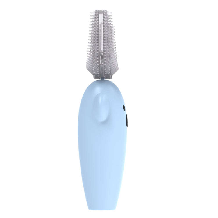 U-Shaped Children Ultrasonic Electric Toothbrush Disinfection And Drying Dmart Toothbrush(Blue)