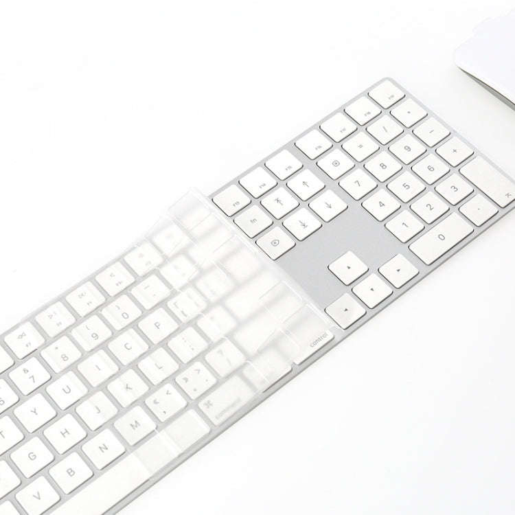 T17606 Computer Keyboard Film Transparent TPU Nano Long Keyboard Protective Film For iMac 2017 Ma...