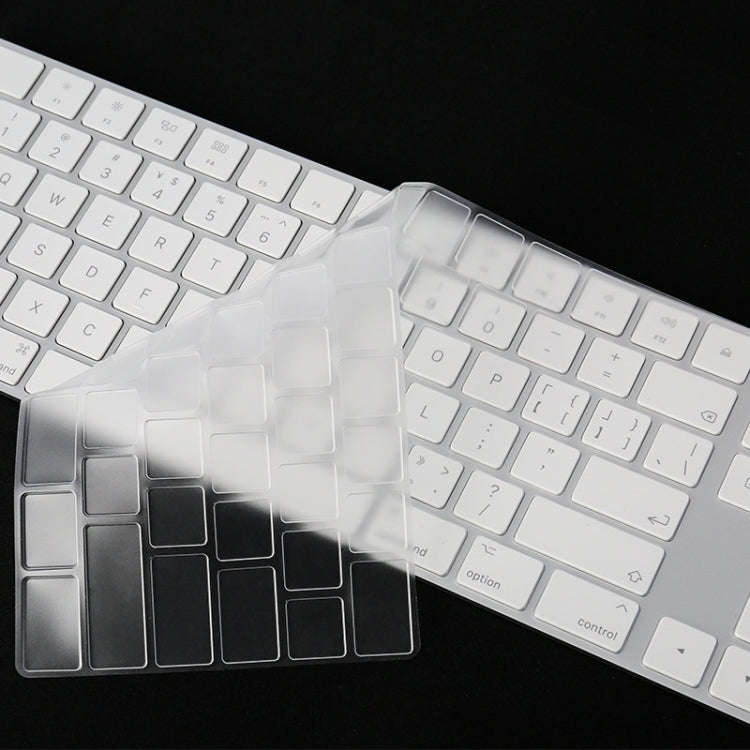 T17606 Computer Keyboard Film Transparent TPU Nano Long Keyboard Protective Film For iMac 2017 Ma...