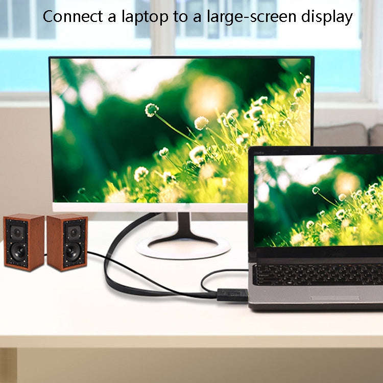 10m JH HV10 1080P HDMI to VGA Cable Projector TV Box Computer Notebook Industrial Display Adapter...