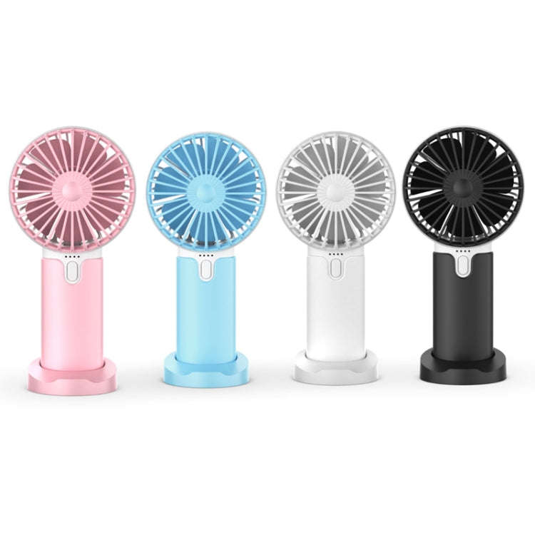 Desktop Portable Handheld Mini Silent Fan, Colour: X2 Pink