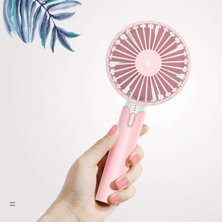 Desktop Portable Handheld Mini Silent Fan, Colour: X2 Pink