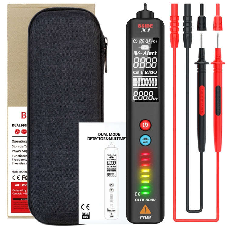 BSIDE X1 Smart Digital Multimeter Test Electric Pen Voltage Detector