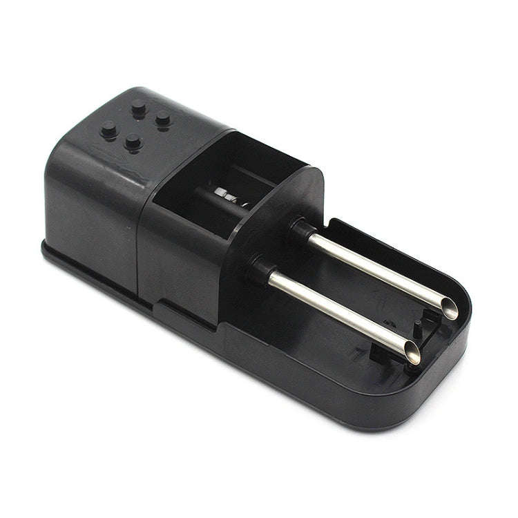 Double-Pipe Cigarette Filler Full-Automatic Cigarette Holder  With Empty Pipe EU Plug