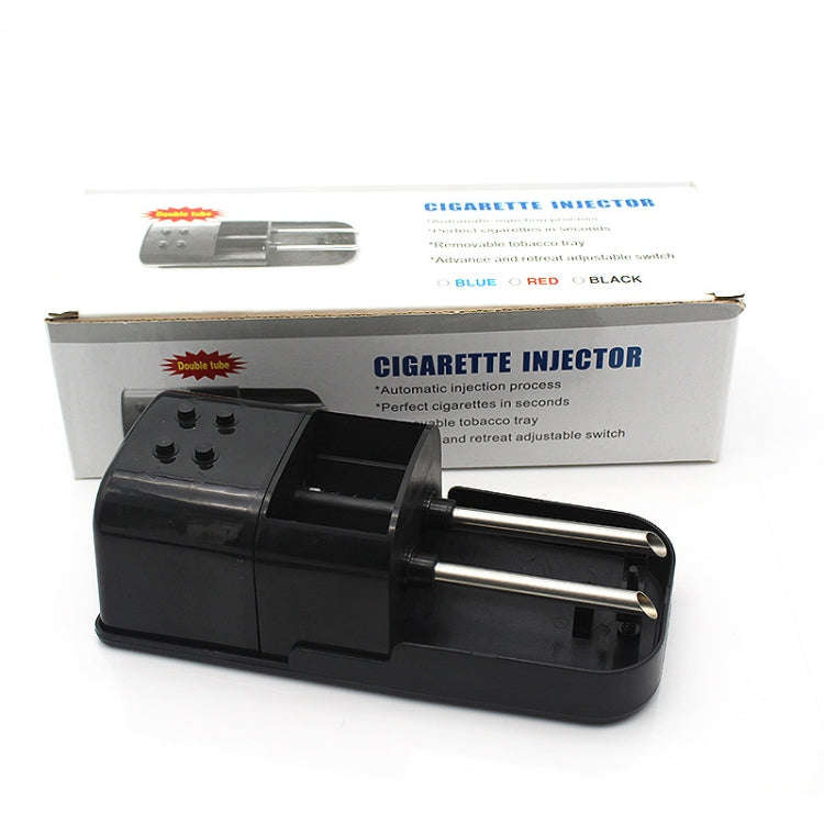 Double-Pipe Cigarette Filler Full-Automatic Cigarette Holder  With Empty Pipe EU Plug