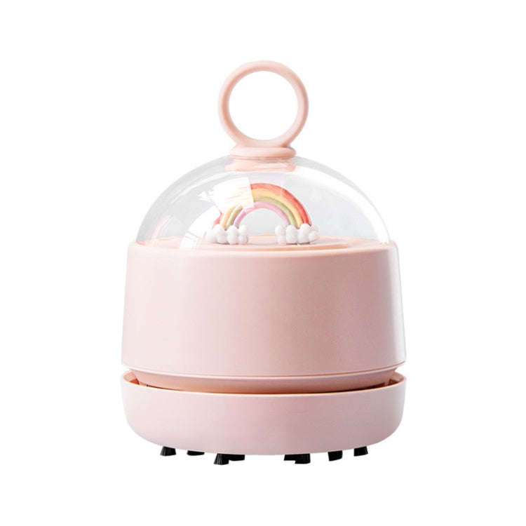 X1 Mini USB Handheld Wireless Desktop Vacuum Cleaner(Pink)