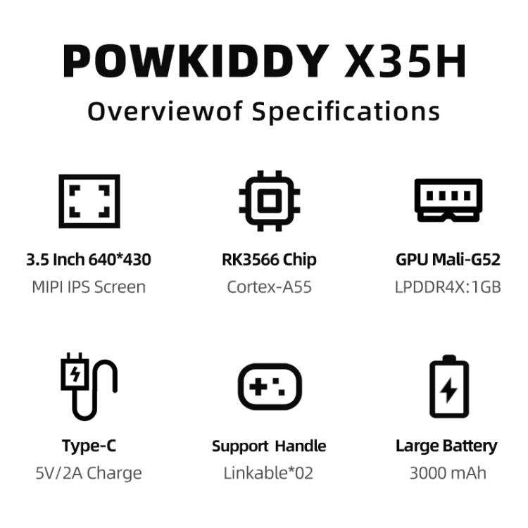 POWKIDDY X35H 3.5