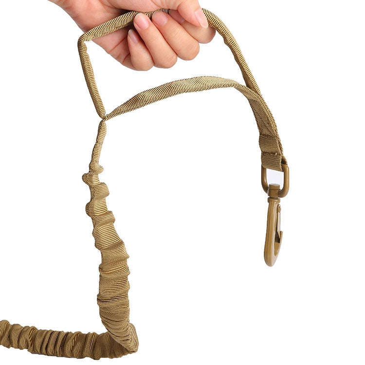 Outdoor Dog Vest Chest Harness Large And Medium-Sized Dog Training Vest Dog Leash, Size: XL(Khaki)