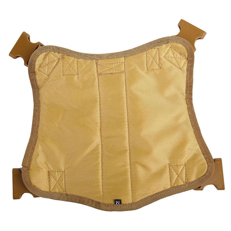 Outdoor Dog Vest Chest Harness Large And Medium-Sized Dog Training Vest Dog Leash, Size: XL(Khaki)