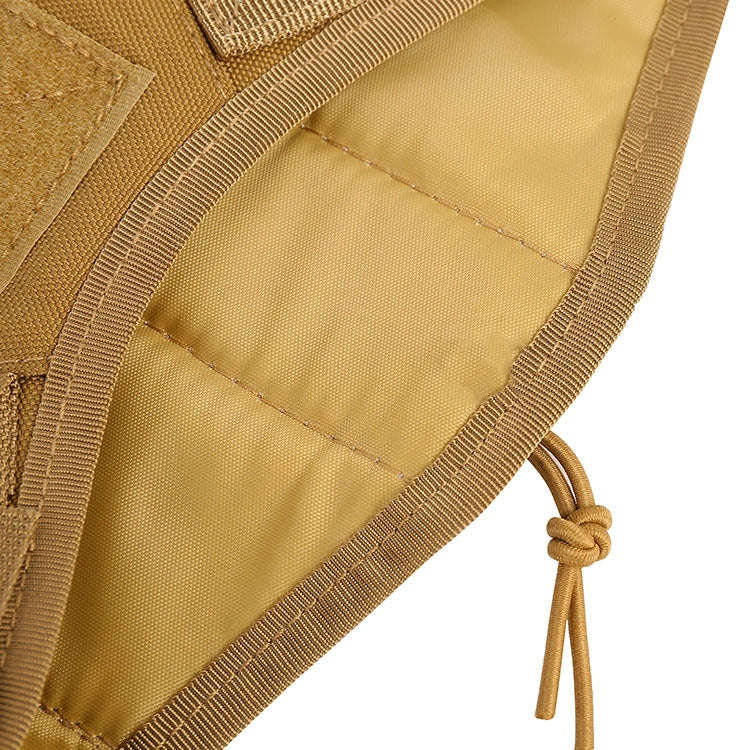 Outdoor Dog Vest Chest Harness Large And Medium-Sized Dog Training Vest Dog Leash, Size: XL(Khaki)