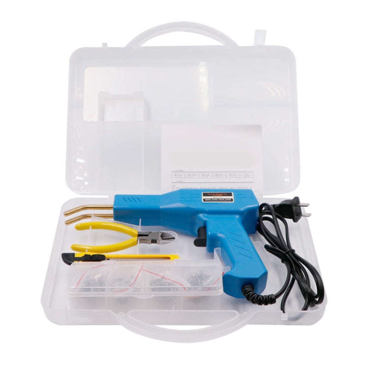 H50 Car Bumper Crack Repair Welding Machine Plastic Welding Nail Artifact, EU Plug(Blue)