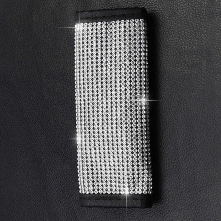 2 PCS Car Diamond-Studded Interior Products Personalized Protective Sleeve Handbrake Cover