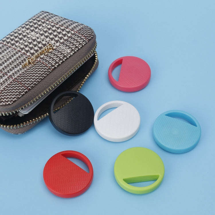 HYC-S9 2 PCS Round Bluetooth Object Finder Mobile Phone Tracking Locator Anti-Lost Two-Way Alarm(...