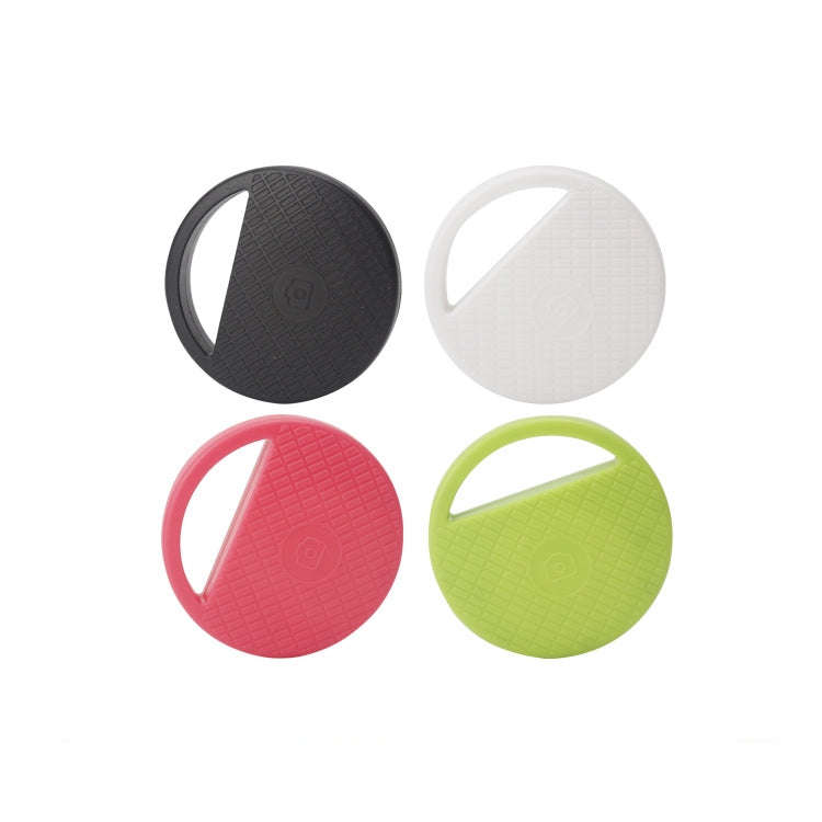 HYC-S9 2 PCS Round Bluetooth Object Finder Mobile Phone Tracking Locator Anti-Lost Two-Way Alarm(...