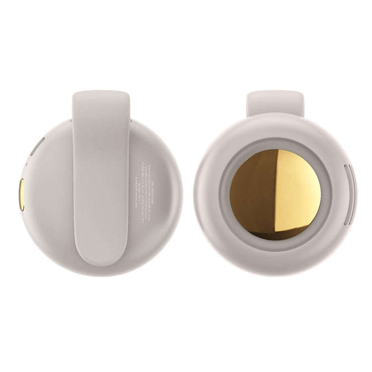 MF019 Small Whirlwind Leafless Fan Portable Clip Waist Fan(White)