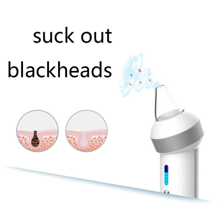 QY208 Facial Cleansing Blackhead Pore Cleaner(White Black Border)
