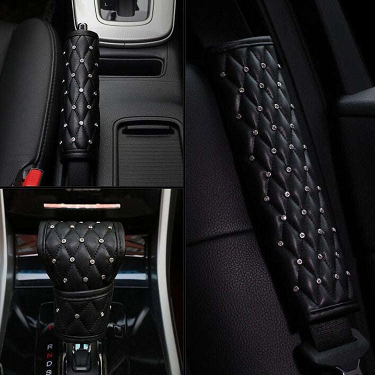 Car Interior Cover Diamond Car Accessories A Pair Shoulder Guard