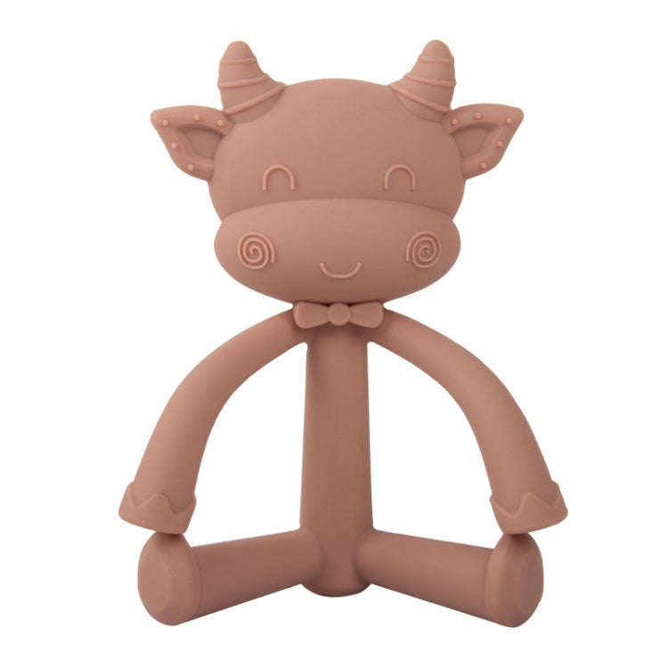 Three-Dimensional Cartoon Silicone Baby Teether Molar Rods Children Toys Maternal And Child Suppl...