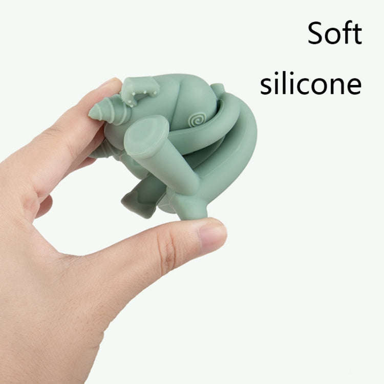 Three-Dimensional Cartoon Silicone Baby Teether Molar Rods Children Toys Maternal And Child Suppl...