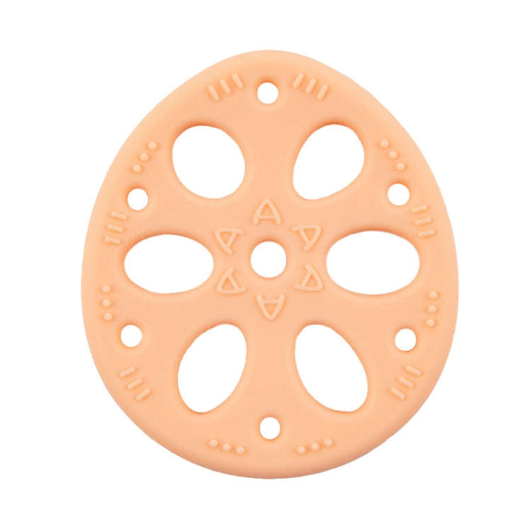 M010093 4 PCS Silicone Lotus Root Tablets Baby Soothing Teether Children Molars Toys Maternal And...