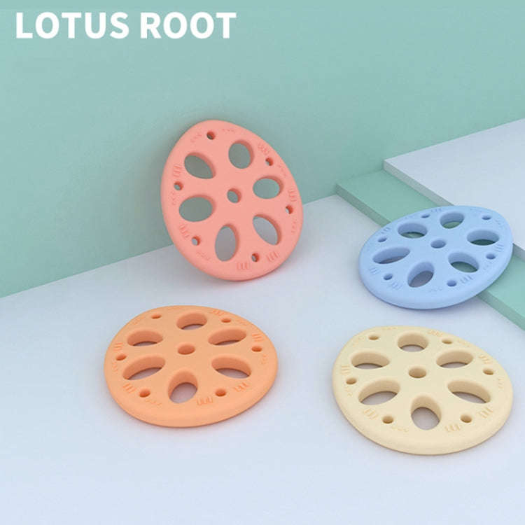 M010093 4 PCS Silicone Lotus Root Tablets Baby Soothing Teether Children Molars Toys Maternal And...