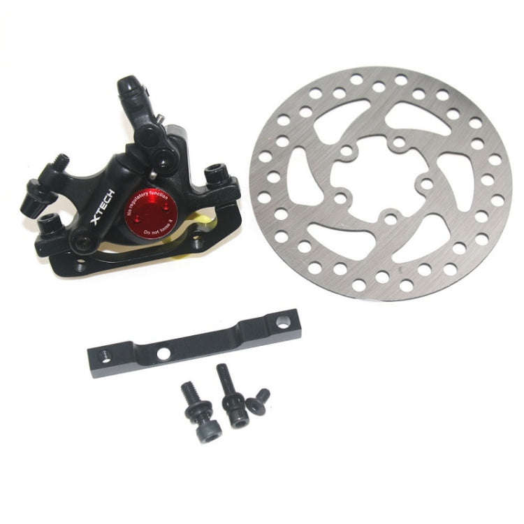 3 in 1 Scooter Modified Hydraulic Brake + 120mm Disc Brake Disc + Modified Seat Set For Xiaomi Mi...