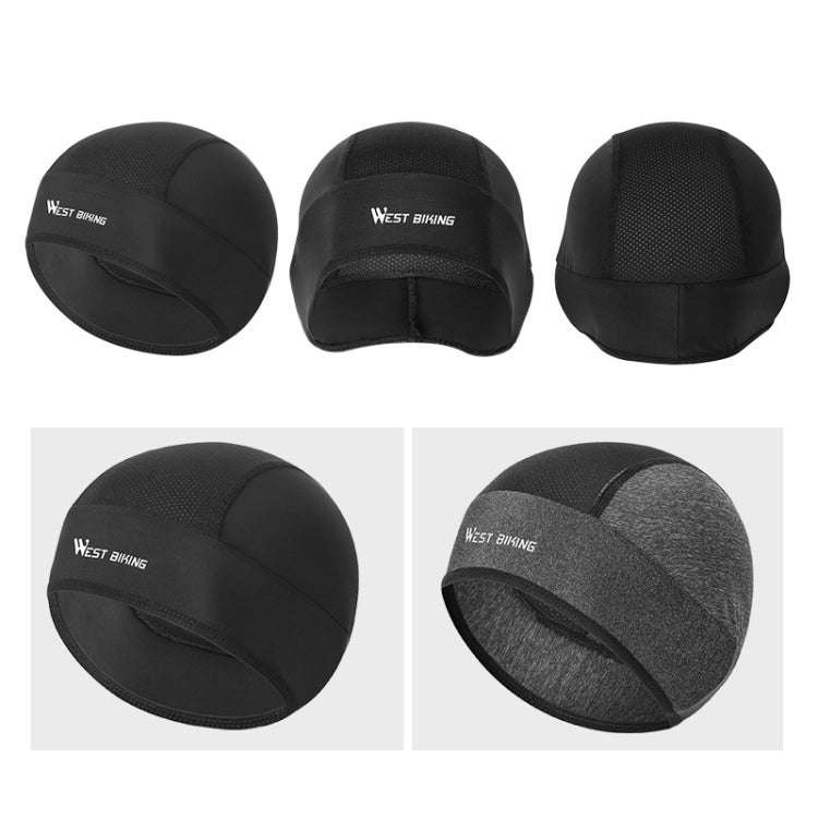 WEST BIKING Summer Riding Ice Silk Cap Windproof Hood Thin Inner Cap Breathable And Quick-Drying ...