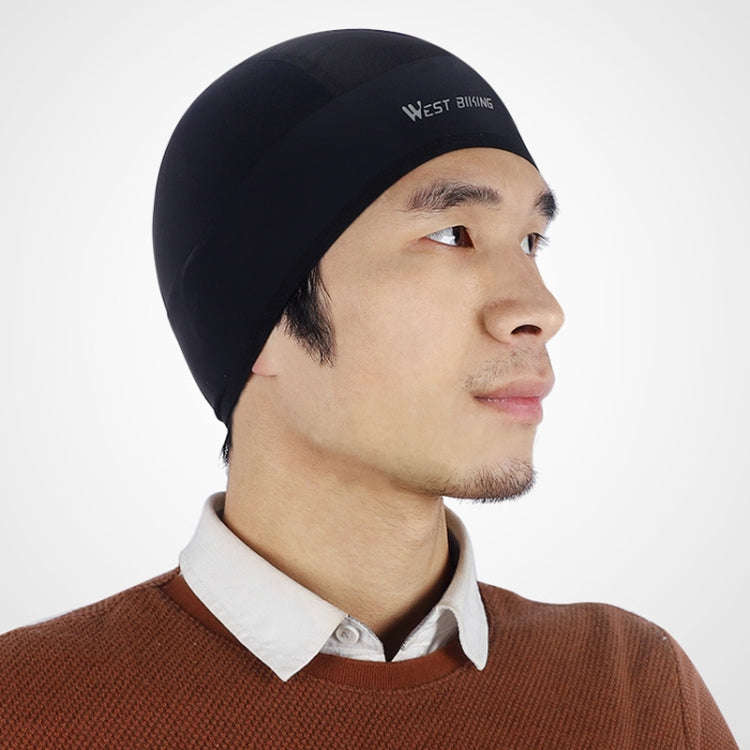 WEST BIKING Summer Riding Ice Silk Cap Windproof Hood Thin Inner Cap Breathable And Quick-Drying ...