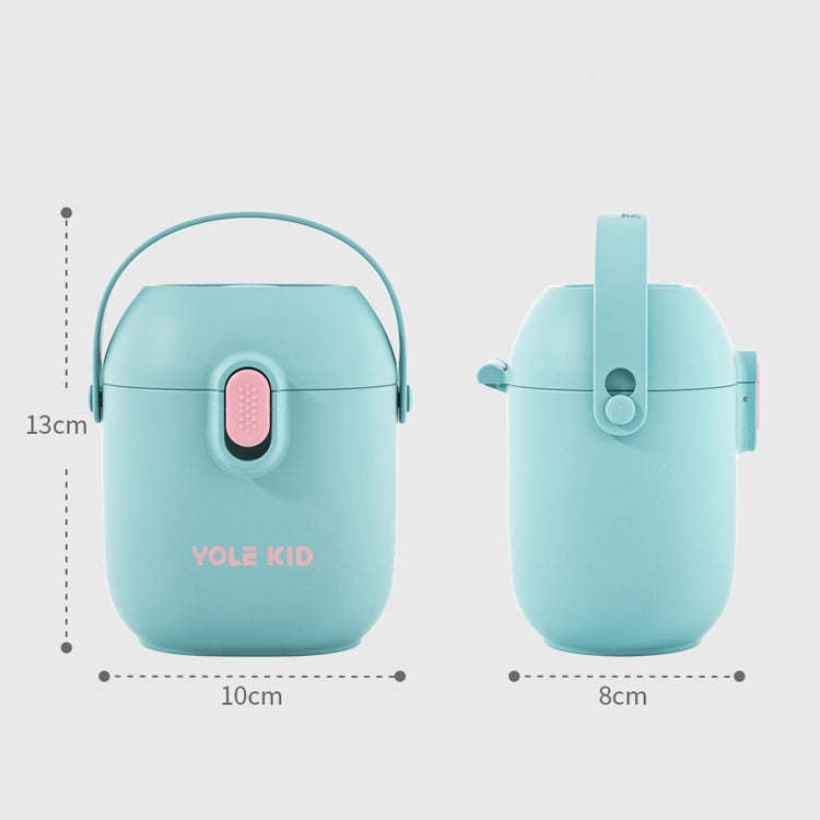 2 PCS YOLE KID Baby Milk Powder Box Large-Capacity Portable Out-Packing Gimi Powder Box Baby Food...
