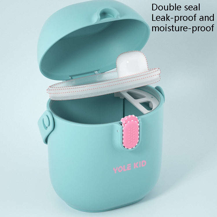 2 PCS YOLE KID Baby Milk Powder Box Large-Capacity Portable Out-Packing Gimi Powder Box Baby Food...
