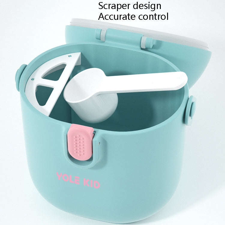 2 PCS YOLE KID Baby Milk Powder Box Large-Capacity Portable Out-Packing Gimi Powder Box Baby Food...