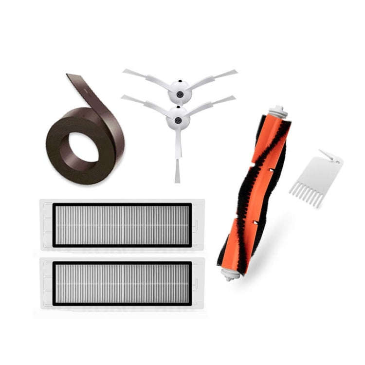 Sweeping Robot Accessories For Xiaomi Mijia/Stone, Specification: Main Brush+Side Brush+Filter+Vi...