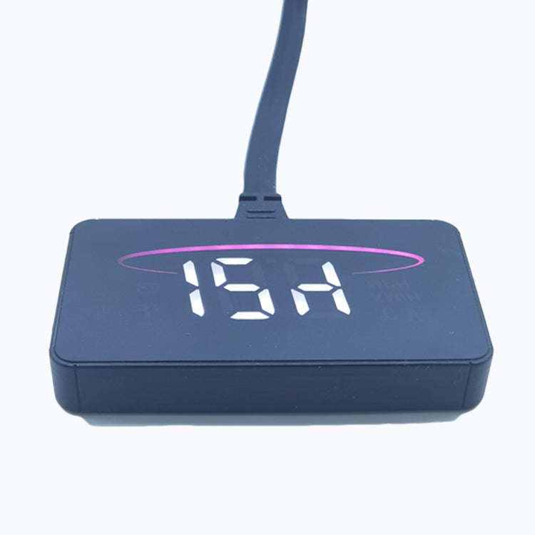 L2 HUD Head-Up Display, Water Temperature Per Hour, OBD Car Display With Color-Changing Atmospher...