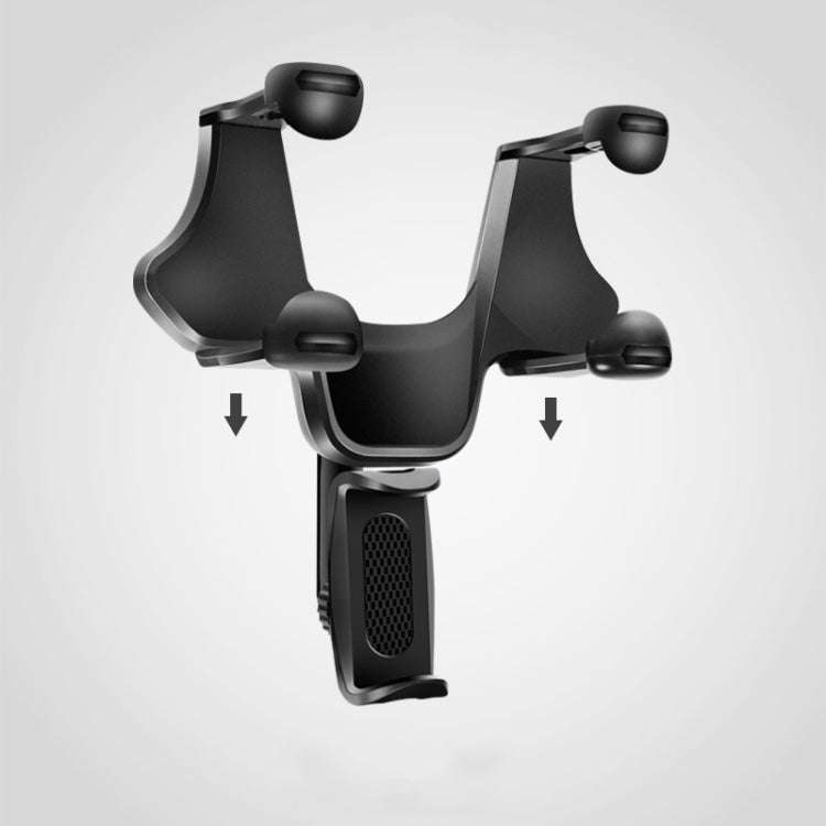 Car Rearview Mobile Phone Bracket Car Post Mirror Universal Navigation Bracket Driving Recorder C...