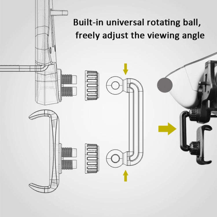 Car Rearview Mobile Phone Bracket Car Post Mirror Universal Navigation Bracket Driving Recorder C...