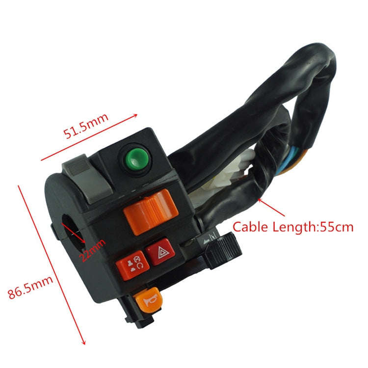 Motorcycle Modification Multifunctional General Handlebar Switch