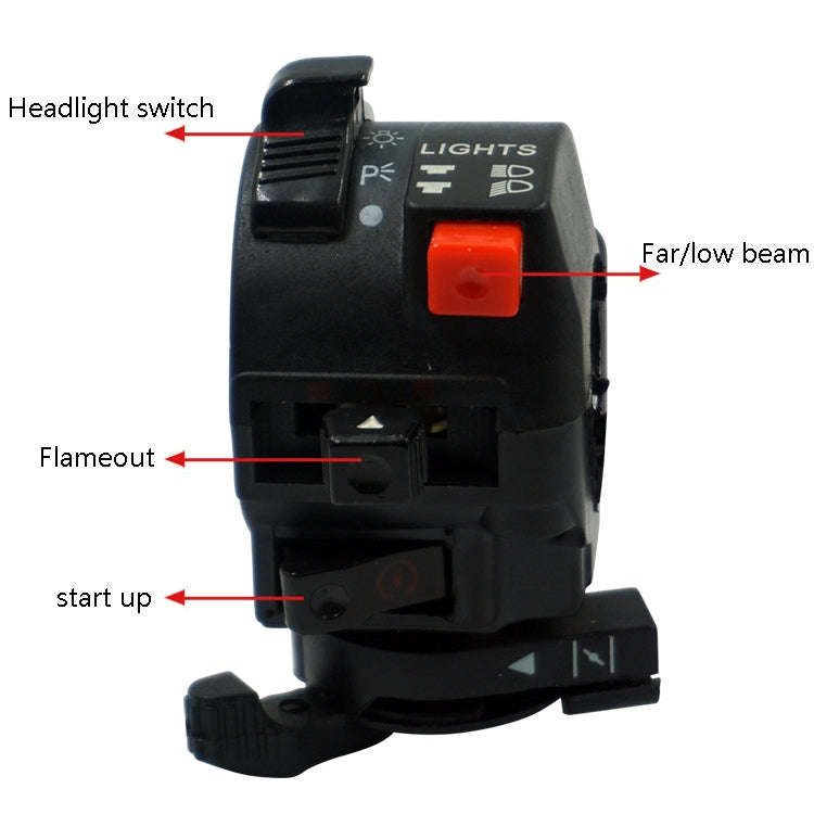 Motorcycle Modified Multi-Function Handlebar Switch For ATV 200 / 250