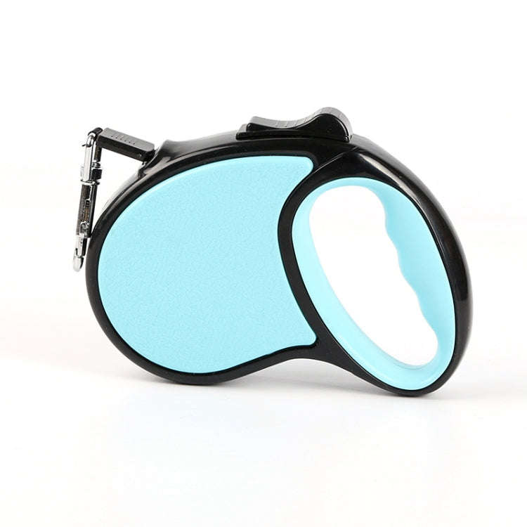 Traction Rope Automatic Retractable Tractor Portable Dog Leash Small 3m(Light Blue)