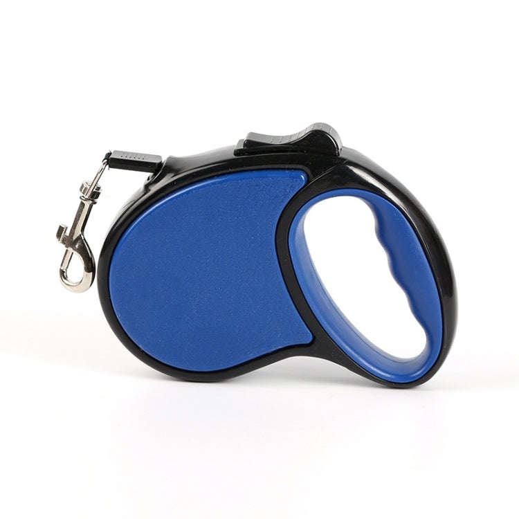 Traction Rope Automatic Retractable Tractor Portable Dog Leash Small 3m(Dark Blue)