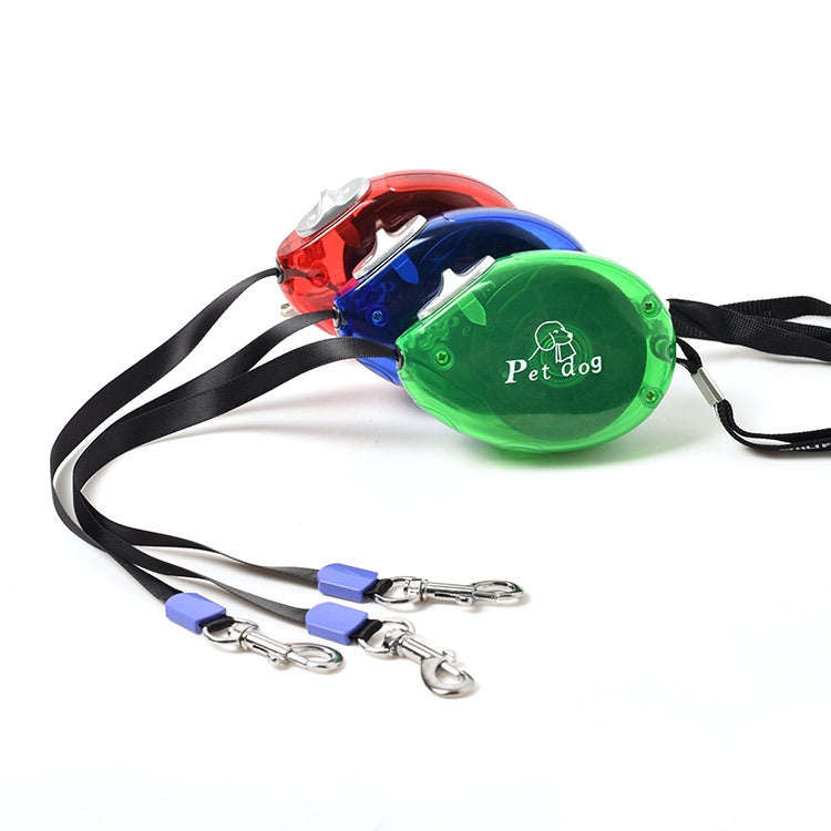 Dog Leash Automatic Retractable Seat Belt, Size: 2.5m(Red)