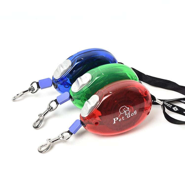 Dog Leash Automatic Retractable Seat Belt, Size: 2.5m(Red)