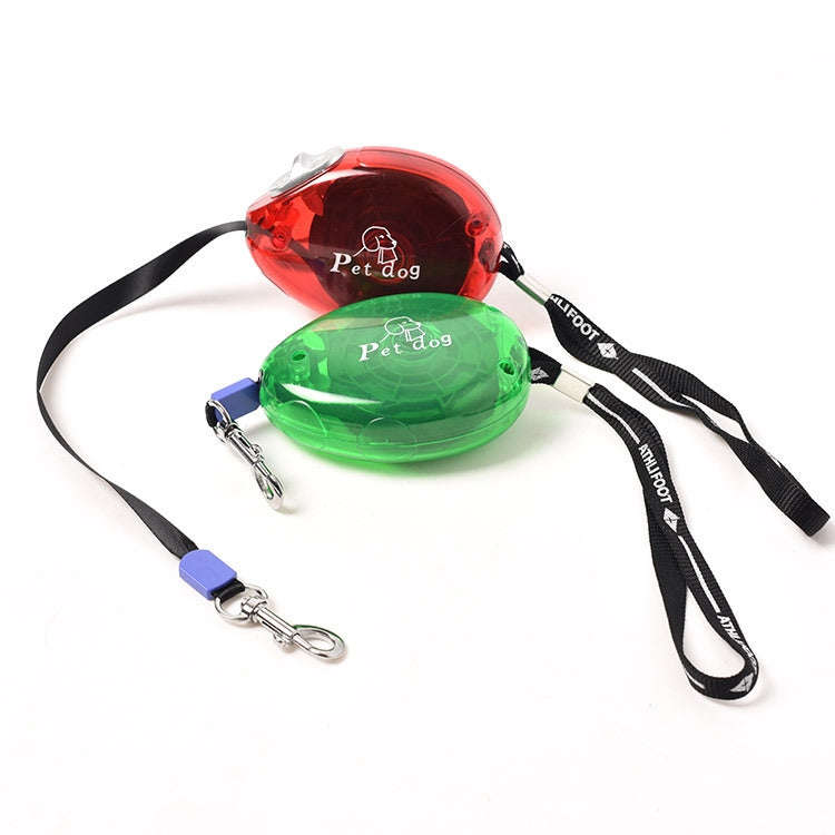 Dog Leash Automatic Retractable Seat Belt, Size: 2.5m(Red)