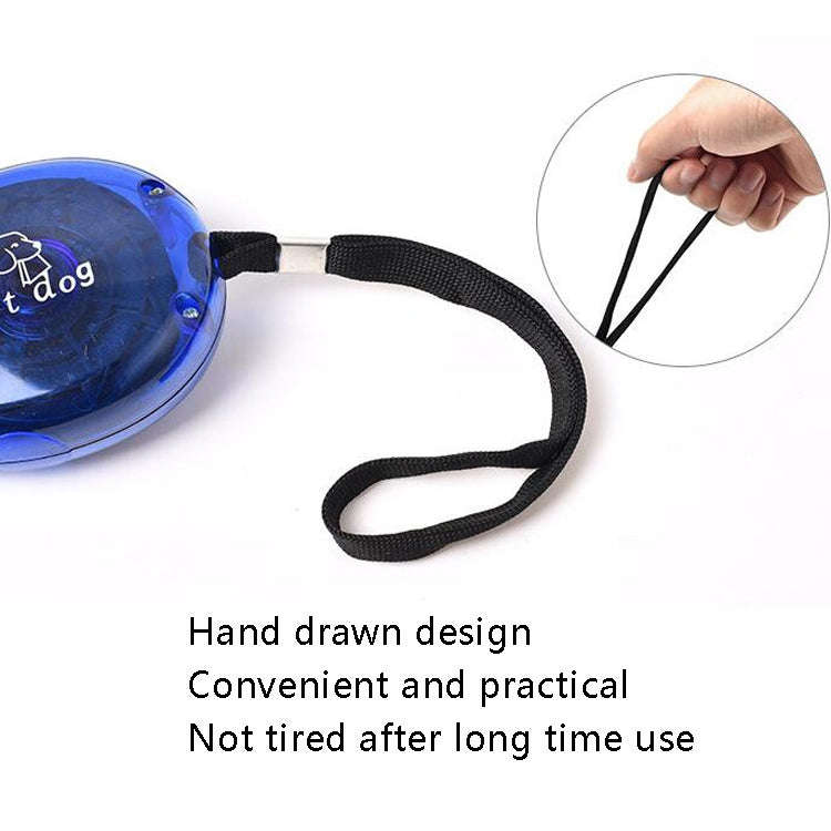 Dog Leash Automatic Retractable Seat Belt, Size: 2.5m(Blue)