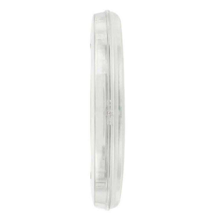 Pet Supplies PC Material Round Glass Door Cat Puppy Door Hole(Transparent)