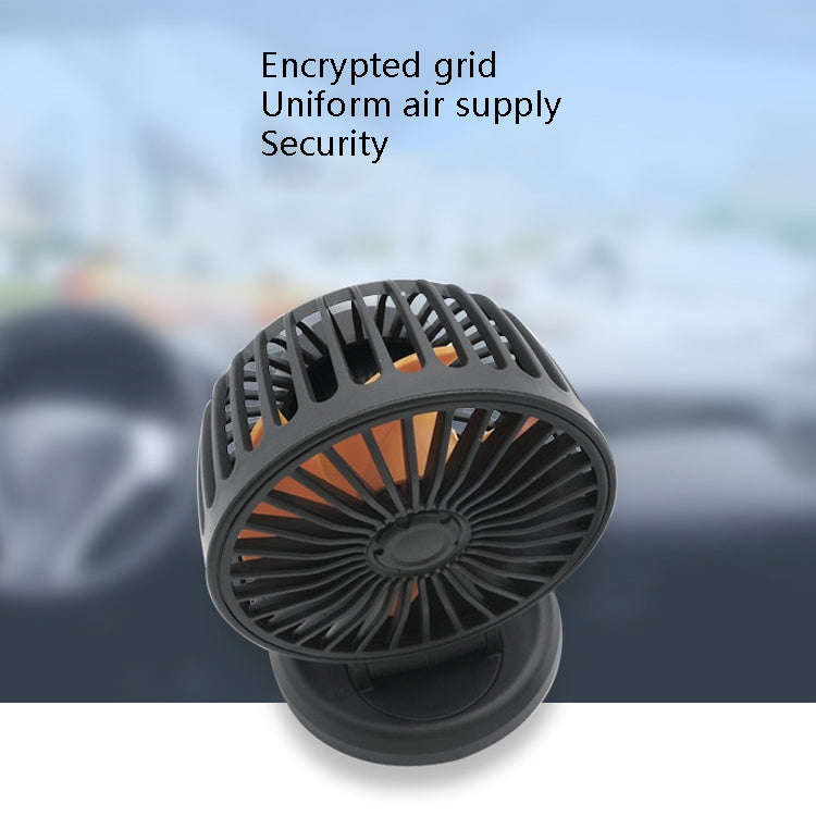 F409 Car Fan General Car Shaking Head Fan(USB Interface 5V)