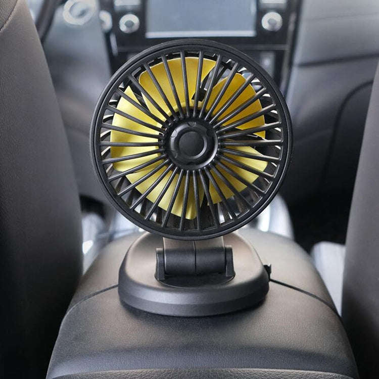 F409 Car Fan General Car Shaking Head Fan(USB Interface 5V)
